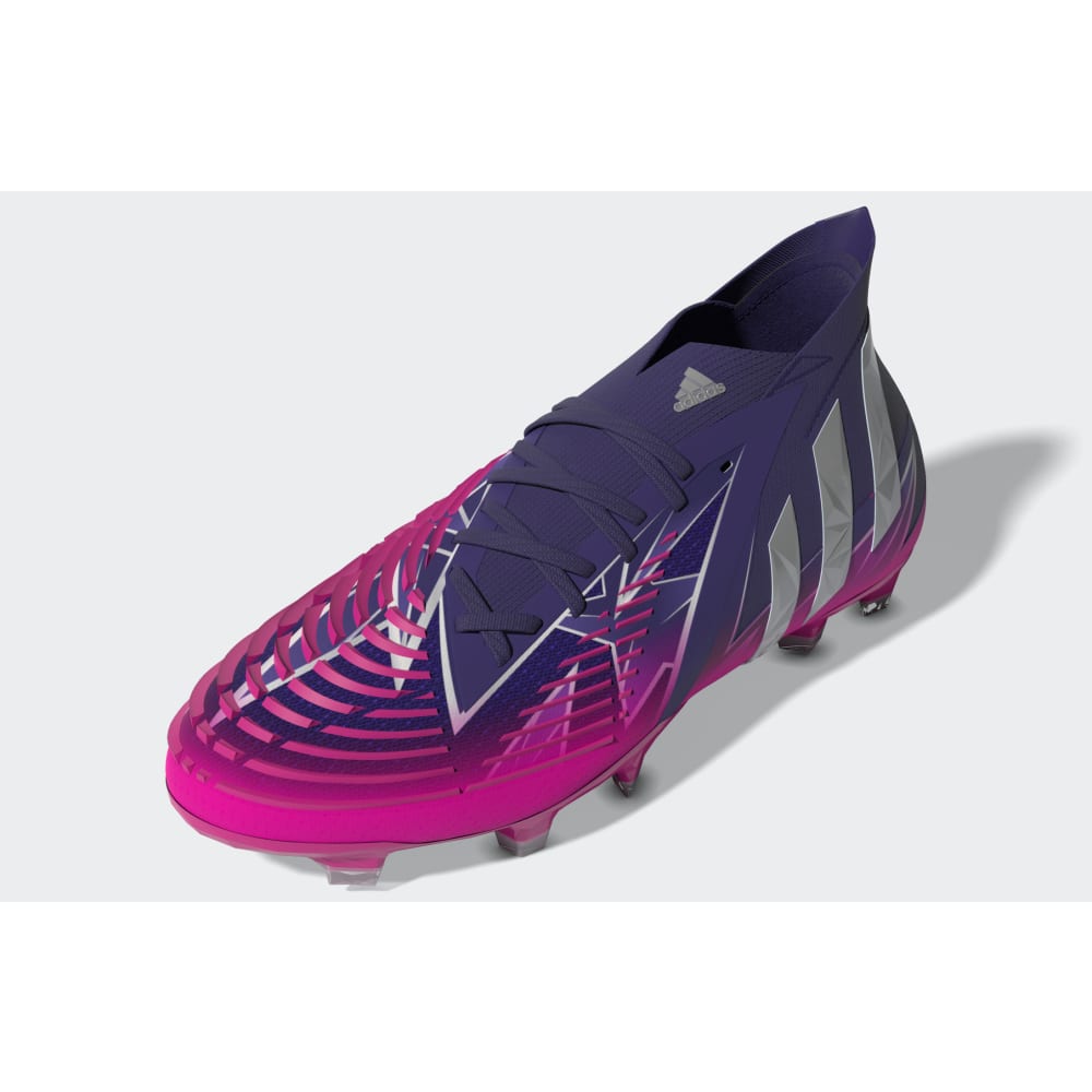 adidas Predator Edge.1 FG Firm Ground Boots College Purple/Silver Metallic/Shock Pink
