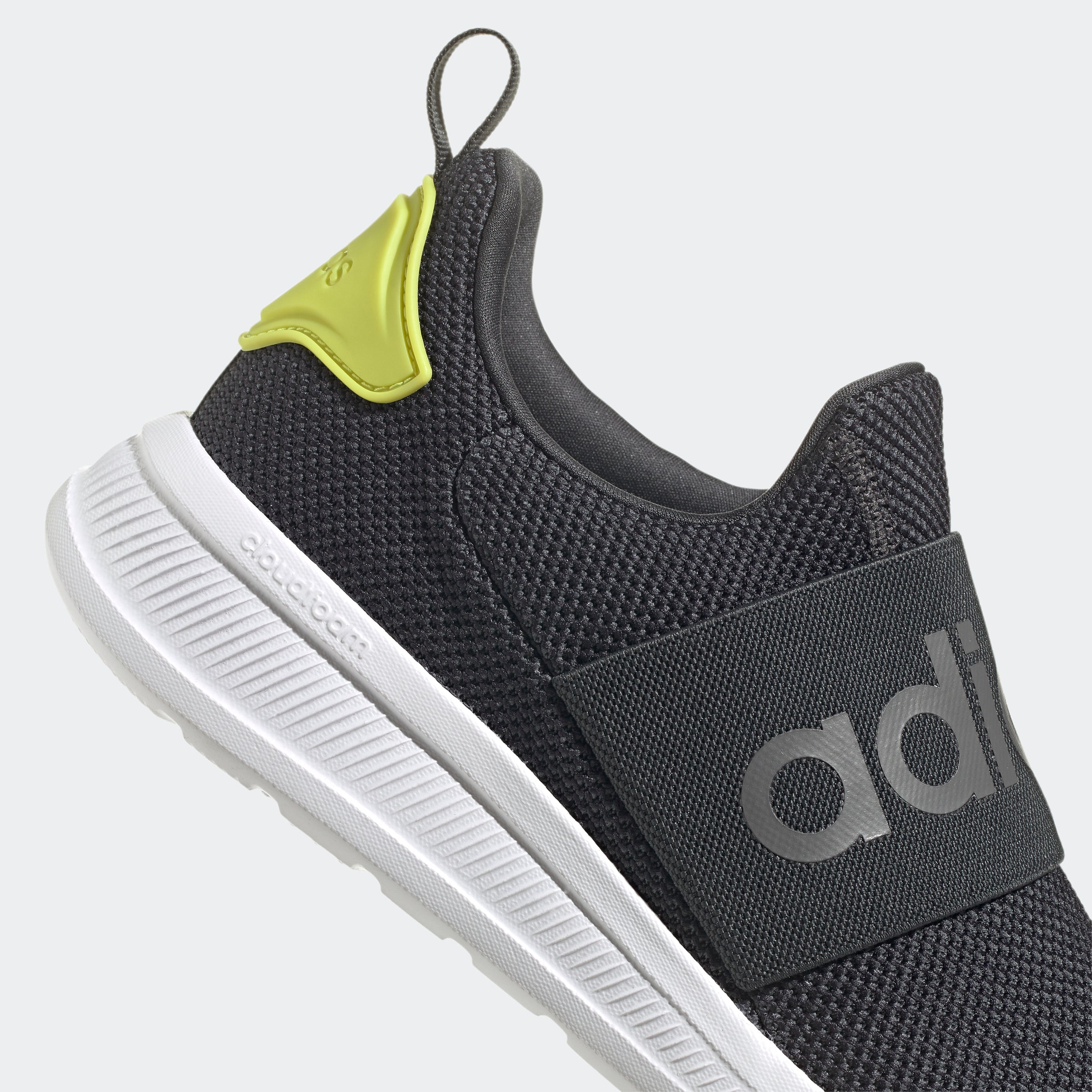 Lite Racer Adapt 4.0 Shoes Carbon/Grey Five/Acid Yellow