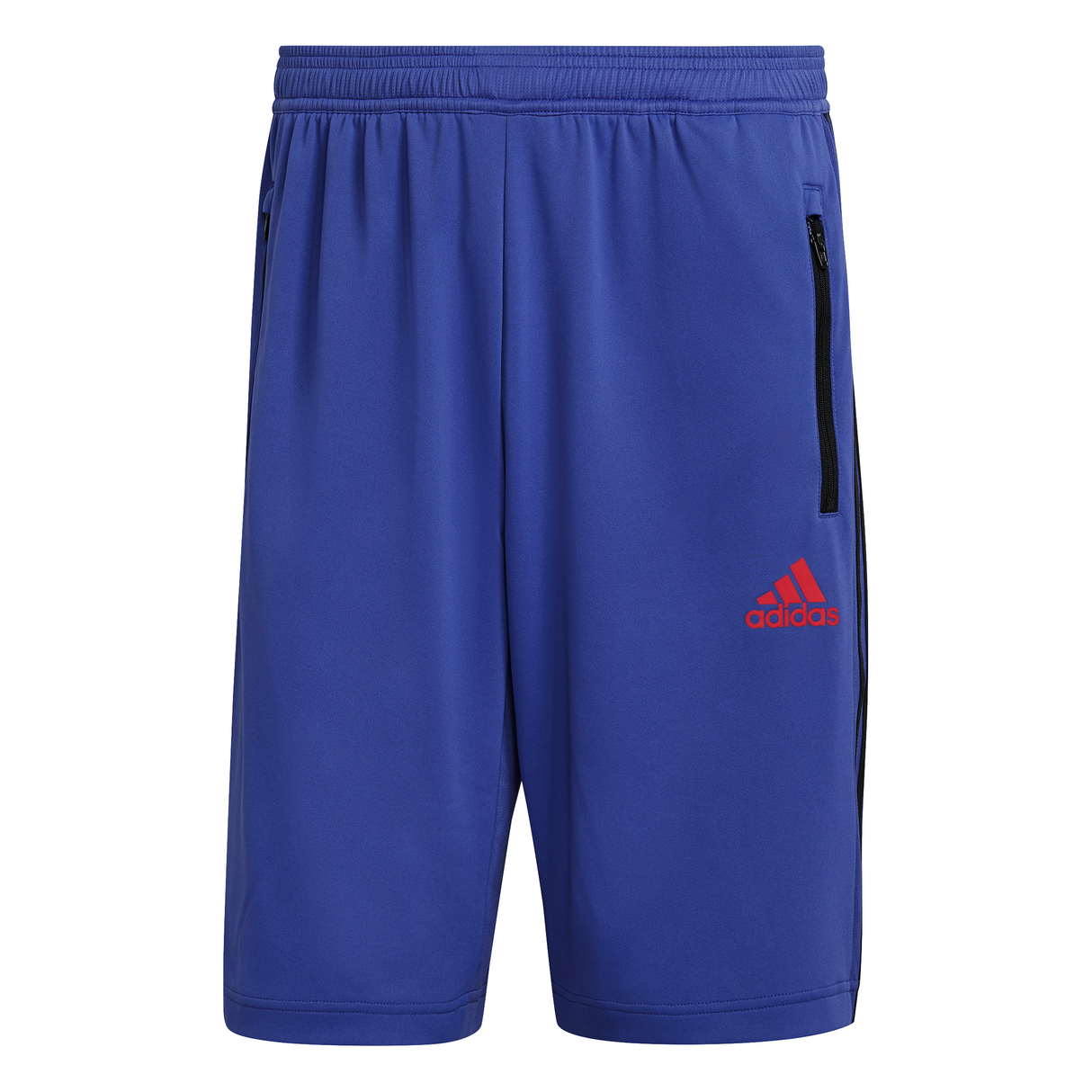 adidas Mns 3-Stripe Short Purple