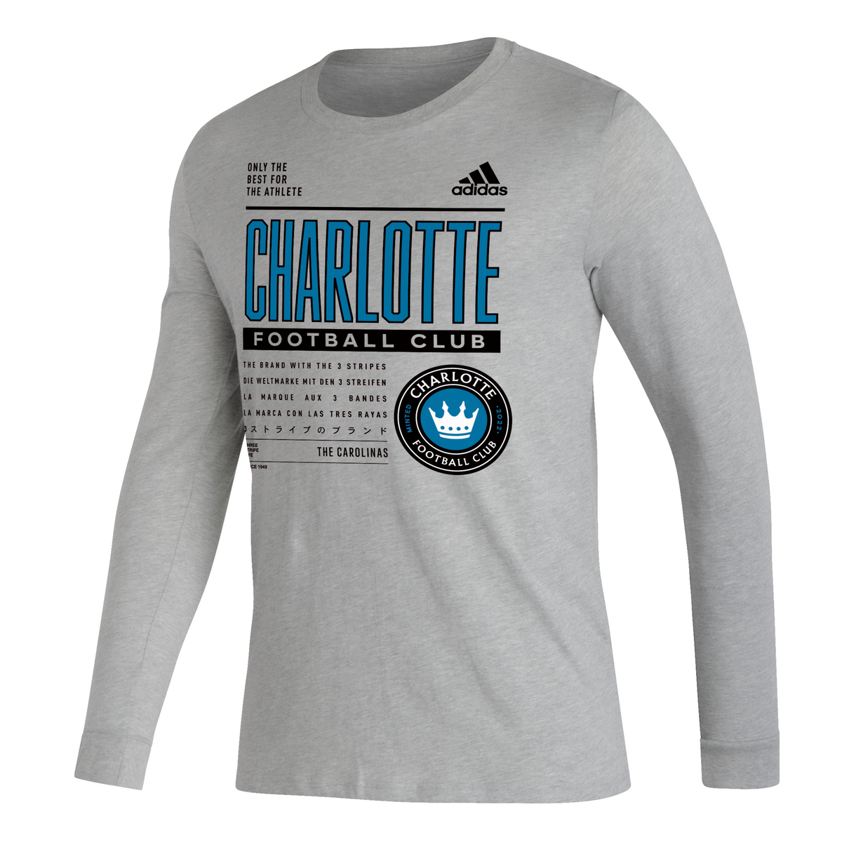 adidas MLS Pre Game Grey