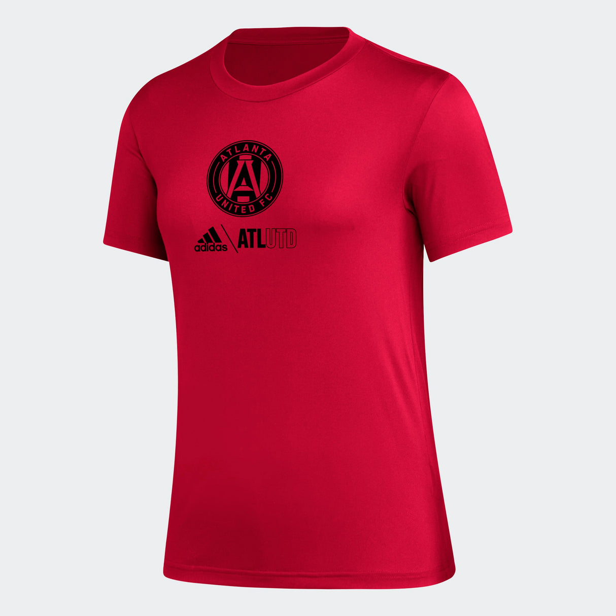 adidas Atlanta United Pre Game Women's Tee - Victory Red