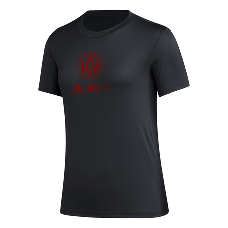 adidas Camiseta de Manga Corta Pre Partido para Mujer Negro