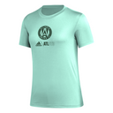 Camiseta de fútbol adidas Pre-Game (primavera/verano) para mujer - Menta