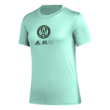 Camiseta de manga corta adidas Pre Game para mujer en color menta