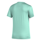 Camiseta de manga corta adidas Pre Game para mujer en color menta