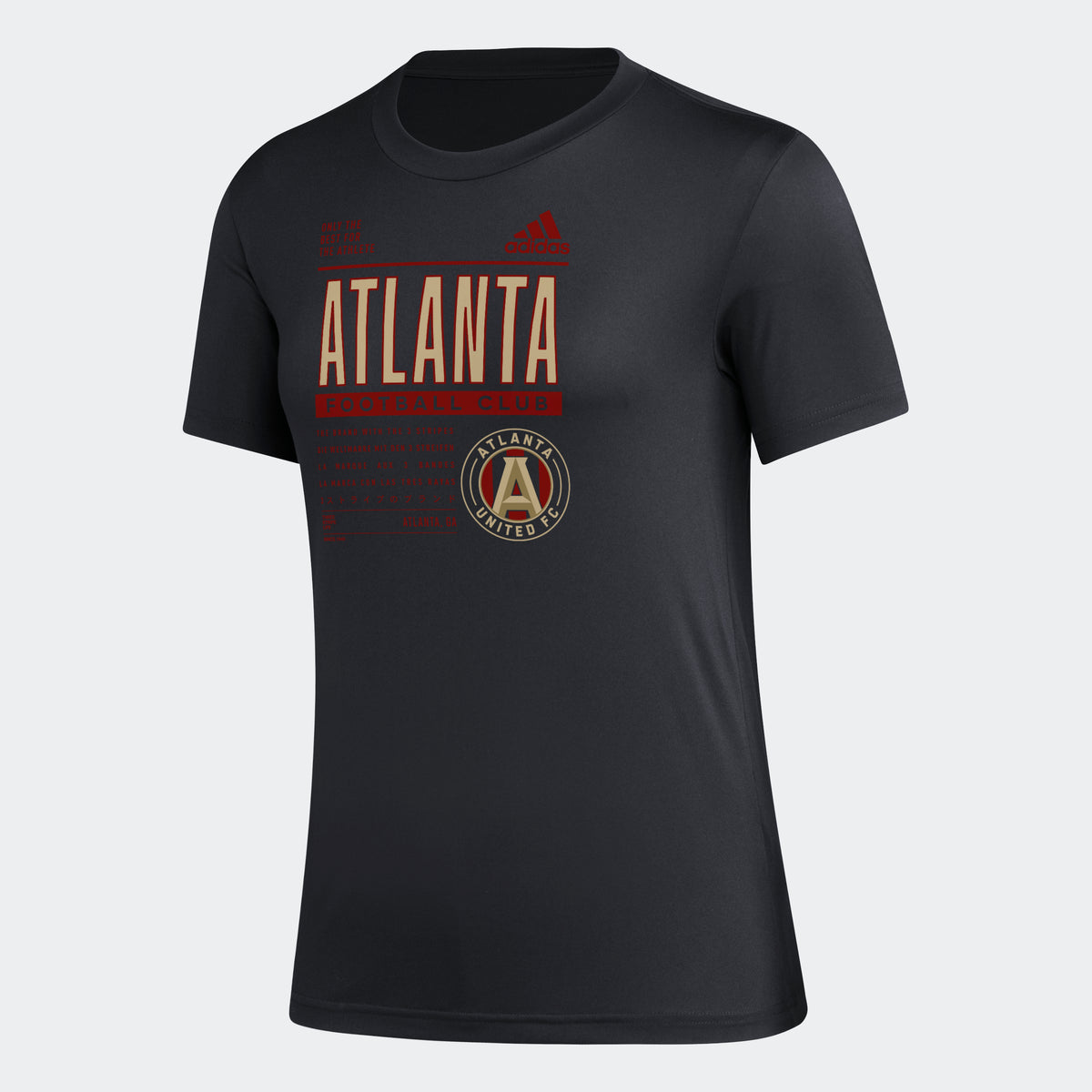 adidas Women's Atlanta United Pre-Game Tee