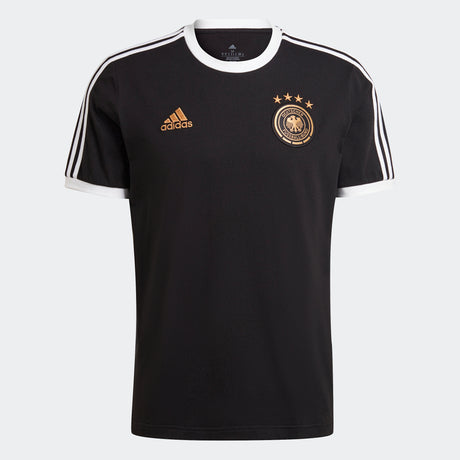 Camiseta adidas Germany 3S negra/blanca