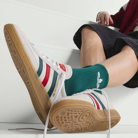 adidas Mexico Handball Spezial Shoes - White/Scarlet