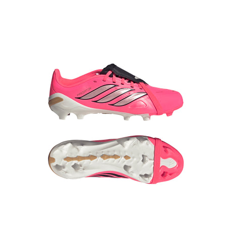adidas Predator League Fold-Over Tongue Firm Ground Youth Soccer Cleats - Turquesa