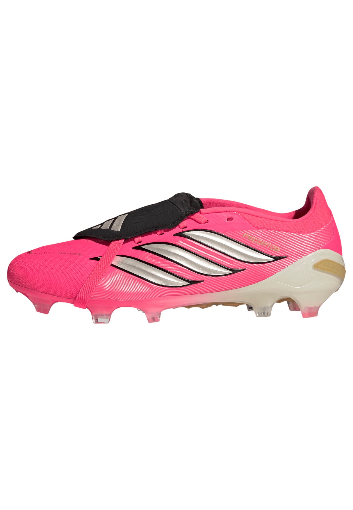 Tacos de Fútbol para Terreno Firme con Lengüeta Plegable para Hombre adidas Predator Pro - Turquesa
