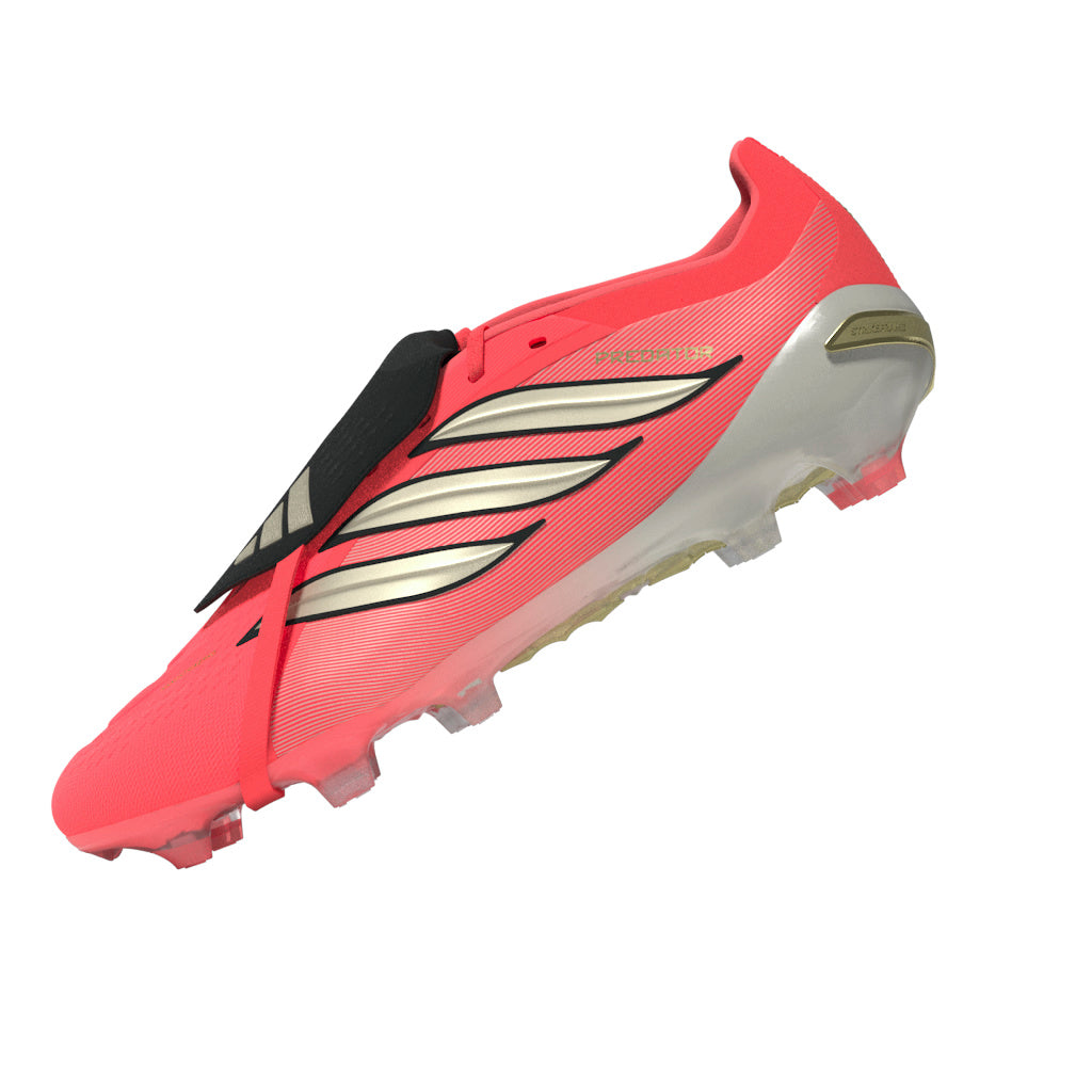 Tacos de Fútbol para Terreno Firme con Lengüeta Plegable para Hombre adidas Predator Pro - Turquesa