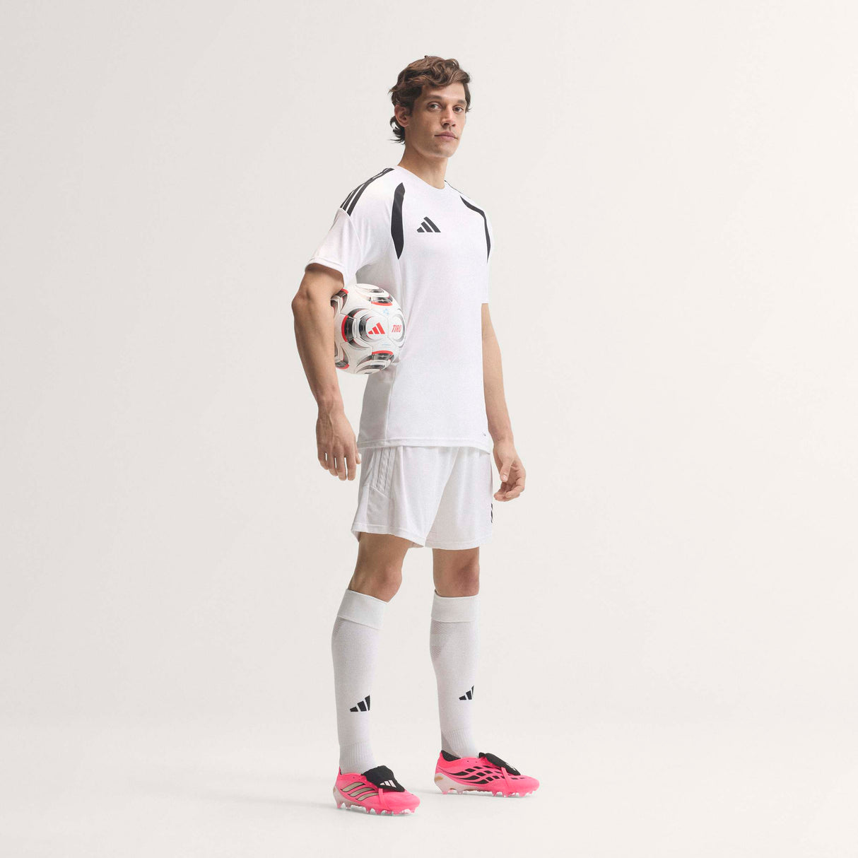 Tacos de Fútbol para Terreno Firme con Lengüeta Plegable para Hombre adidas Predator Pro - Turquesa
