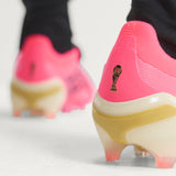Tacos de Fútbol para Terreno Firme con Lengüeta Plegable para Hombre adidas Predator Pro - Turquesa