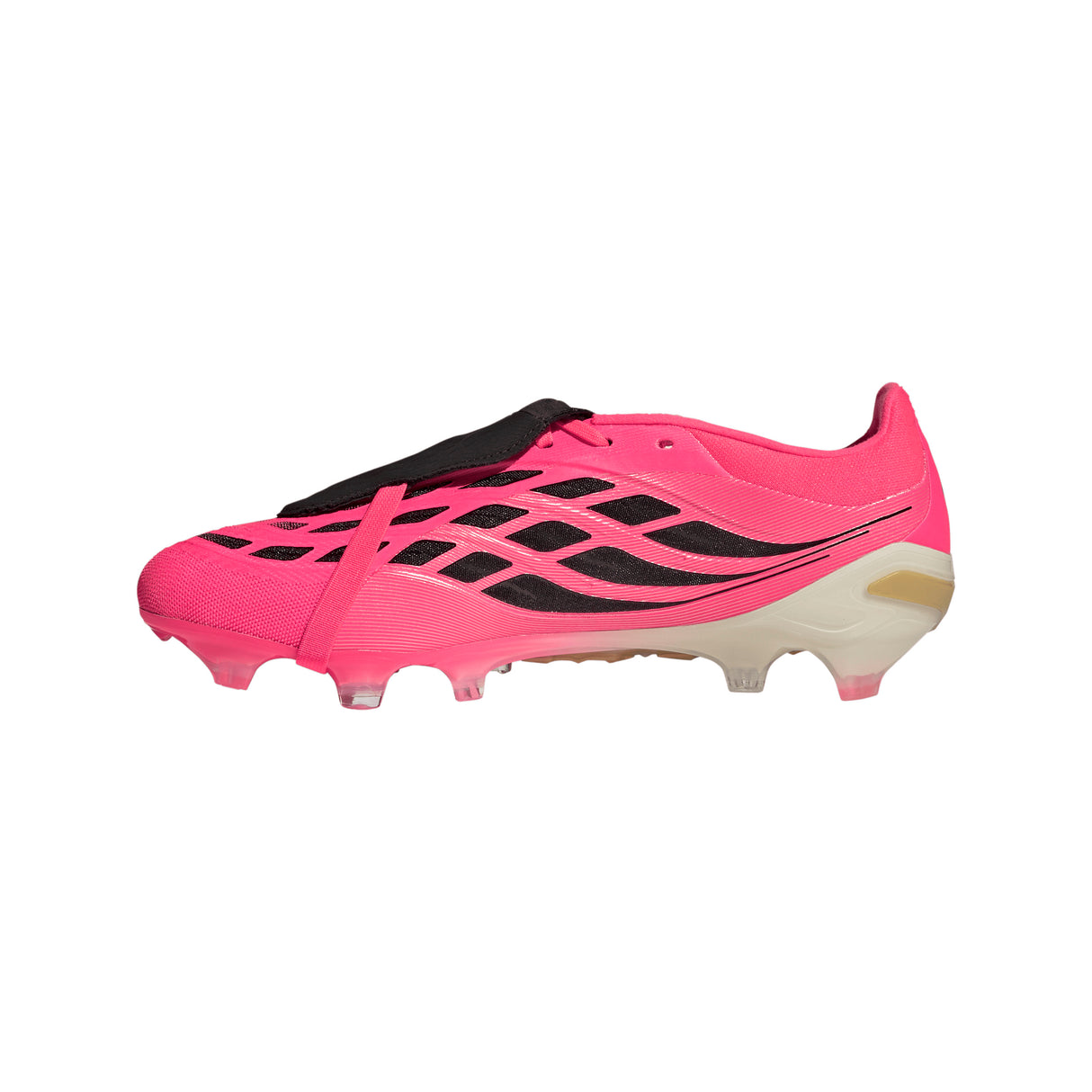 Tacos de Fútbol para Terreno Firme con Lengüeta Plegable para Hombre adidas Predator Pro - Turquesa