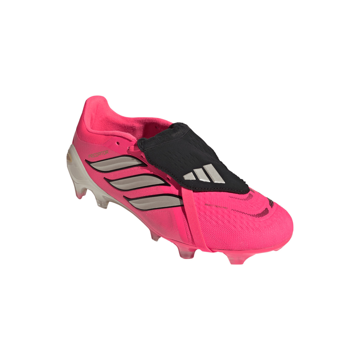Tacos de Fútbol para Terreno Firme con Lengüeta Plegable para Hombre adidas Predator Pro - Turquesa