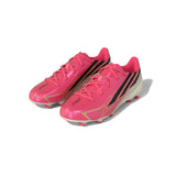 adidas F50 Hyperfast League Firm Ground Youth Soccer Cleats - Turquesa/Black/Gold
