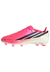 adidas F50 Hyperfast League Firm Ground Youth Soccer Cleats - Turquesa/Black/Gold