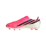 adidas F50 Hyperfast League Firm Ground Youth Soccer Cleats - Turquesa/Black/Gold