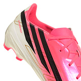 adidas F50 Hyperfast League Firm Ground Youth Soccer Cleats - Turquesa/Black/Gold