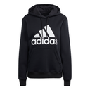 adidas Essentials Big Logo Regular Fleece Women's Hoodies - Black/White