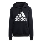 adidas Essentials Big Logo Regular Fleece Women's Hoodies - Black/White