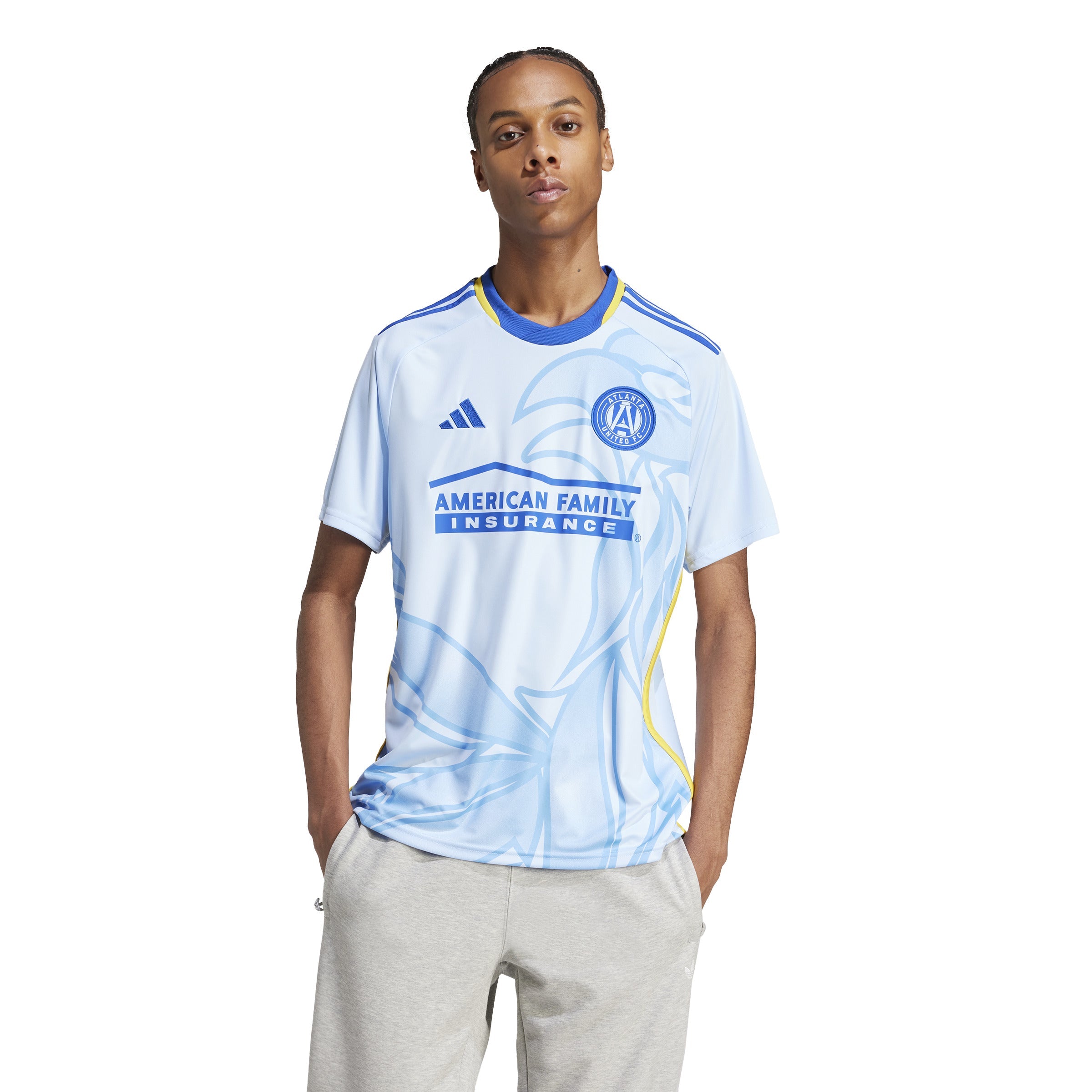adidas Men's Atlanta United Away Jersey 24/25 Blue
