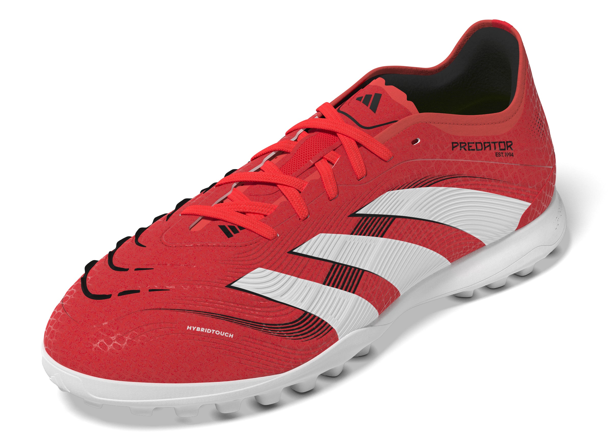 Botas de césped artificial adidas Predator Pro Turf rojo/blanco