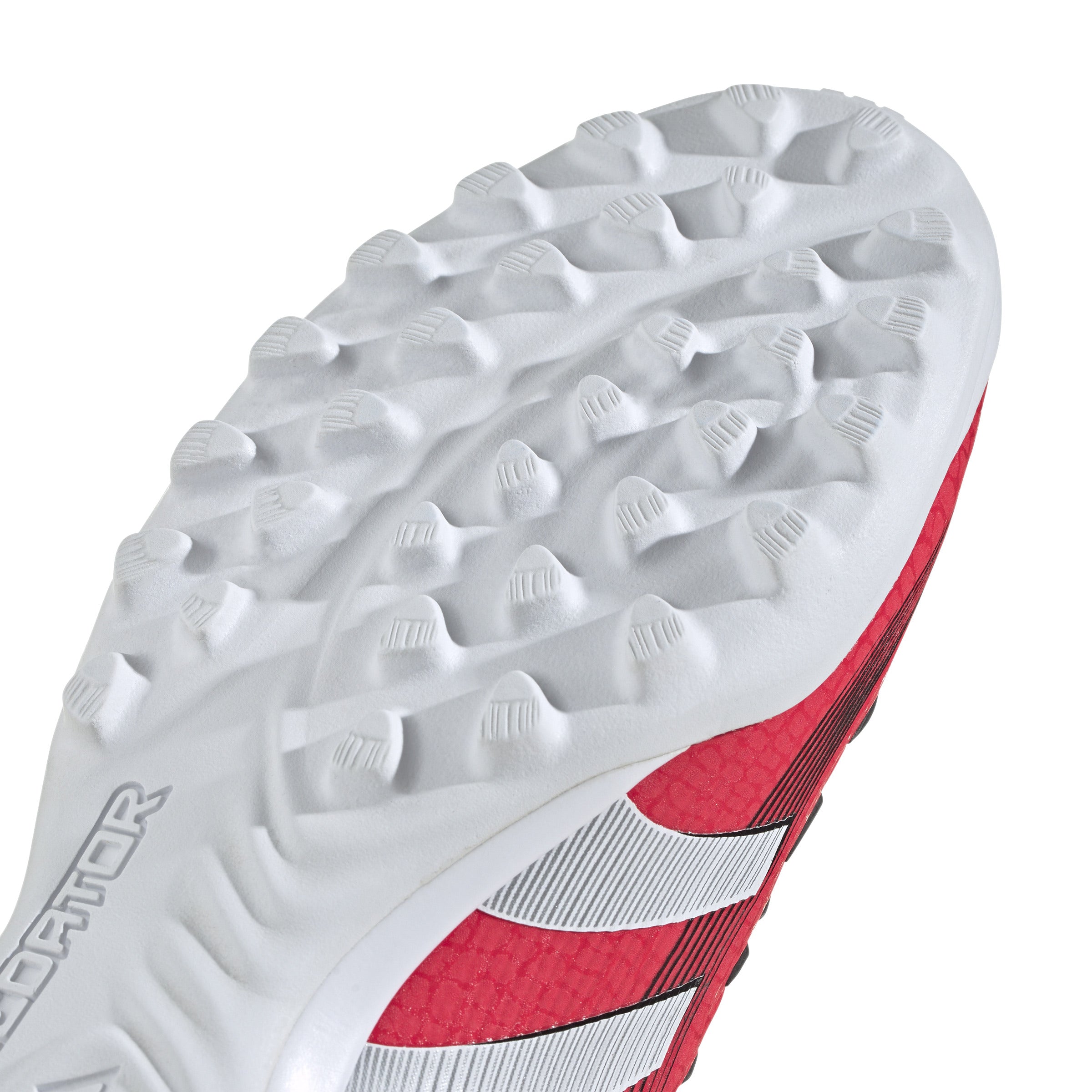 Botas de césped artificial adidas Predator Pro Turf rojo/blanco