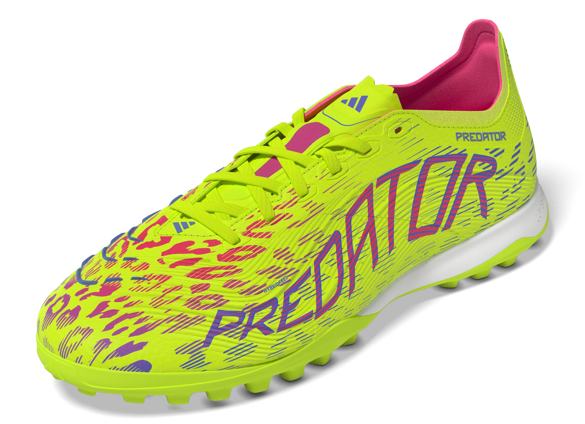 adidas Predator League Turf Boots Lemon/Blue
