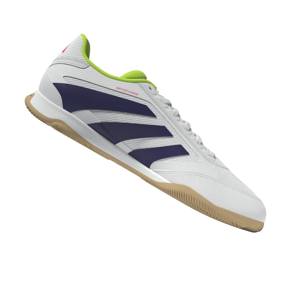 Botas de fútbol sala adidas Predator League en color blanco y morado