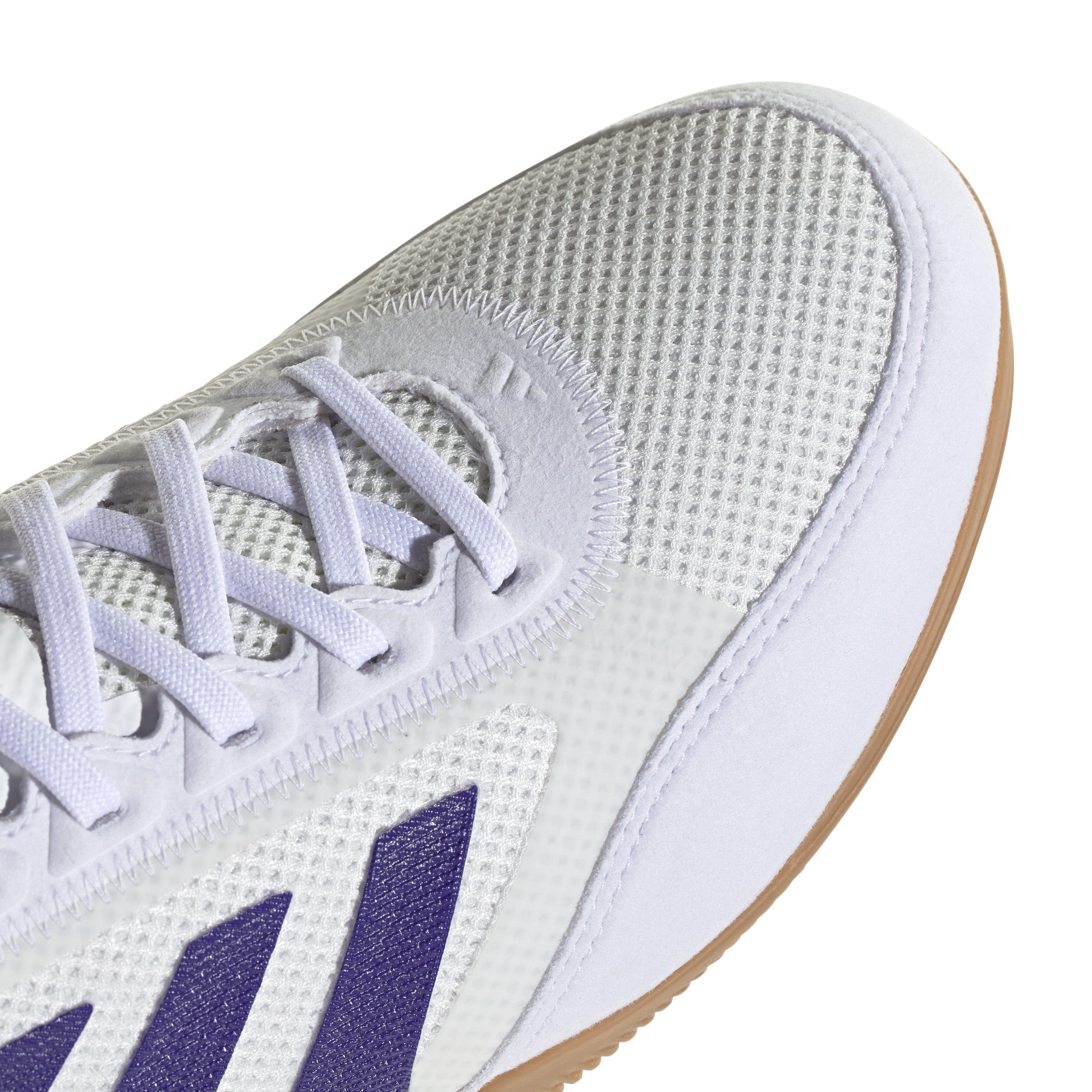 Botas de fútbol sala adidas Predator League en color blanco y morado