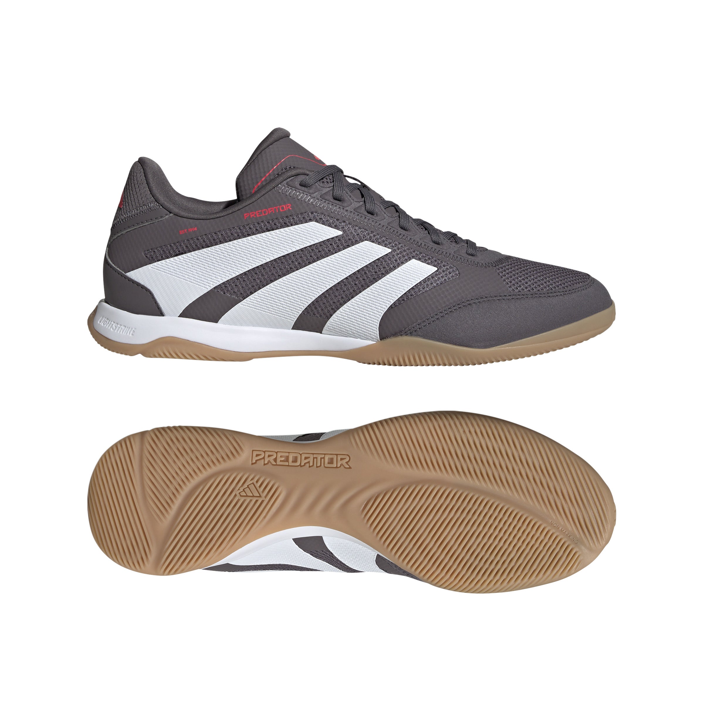 adidas Predator League Indoor Football Boots Grey/White