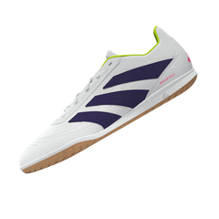 Botas de fútbol sala adidas Predator Club Indoor en color blanco y morado