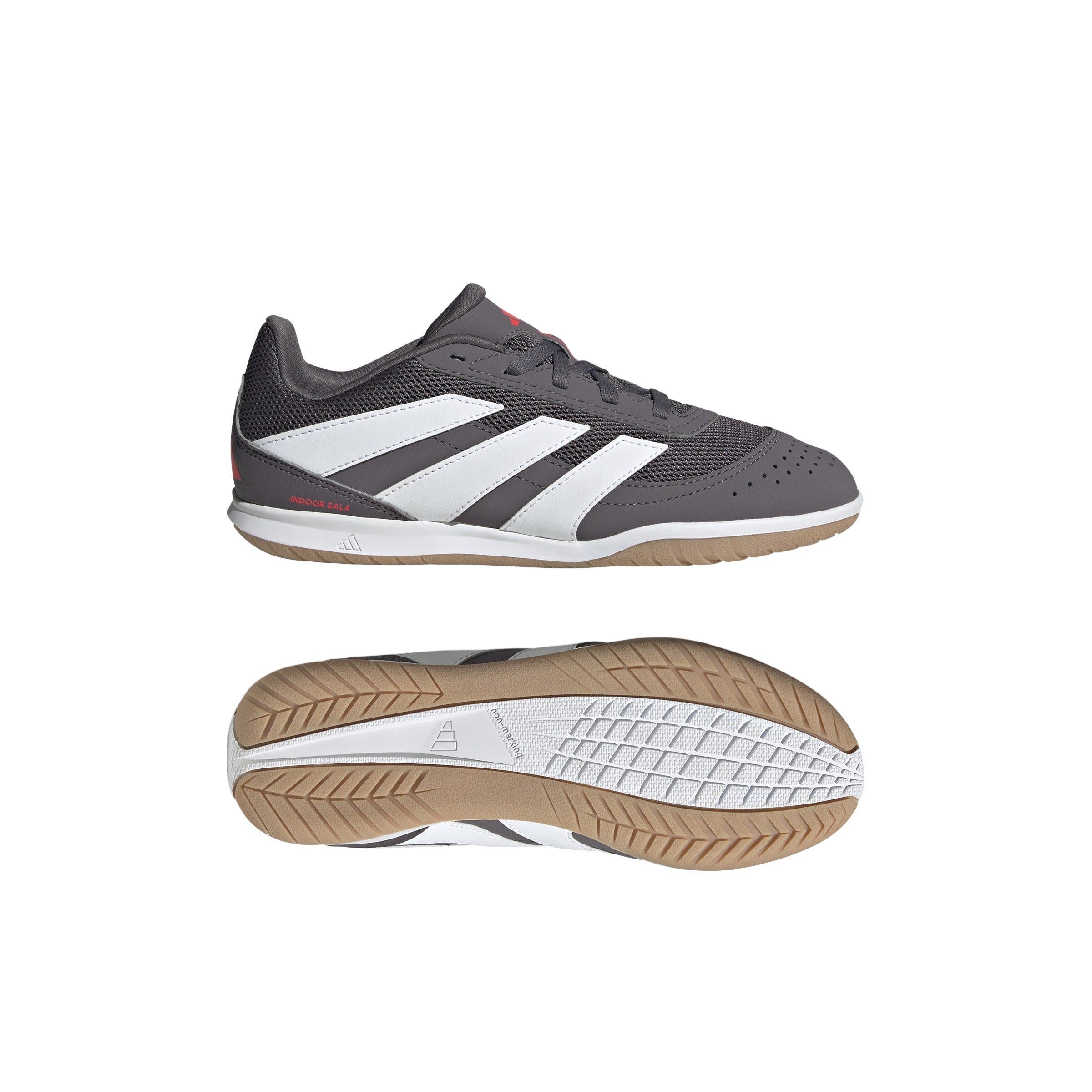 adidas Predator Club Sala Indoor Boots Junior Grey/White