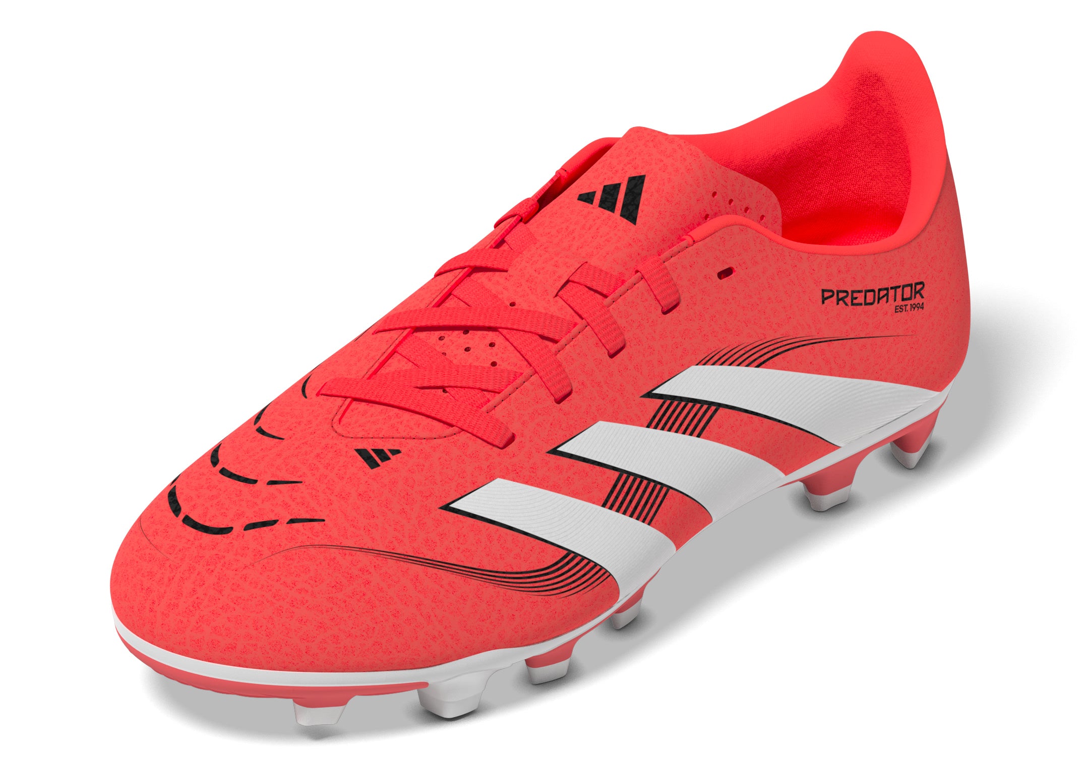 adidas Predator Club Firm/Multi-Ground Boots Junior Red/White