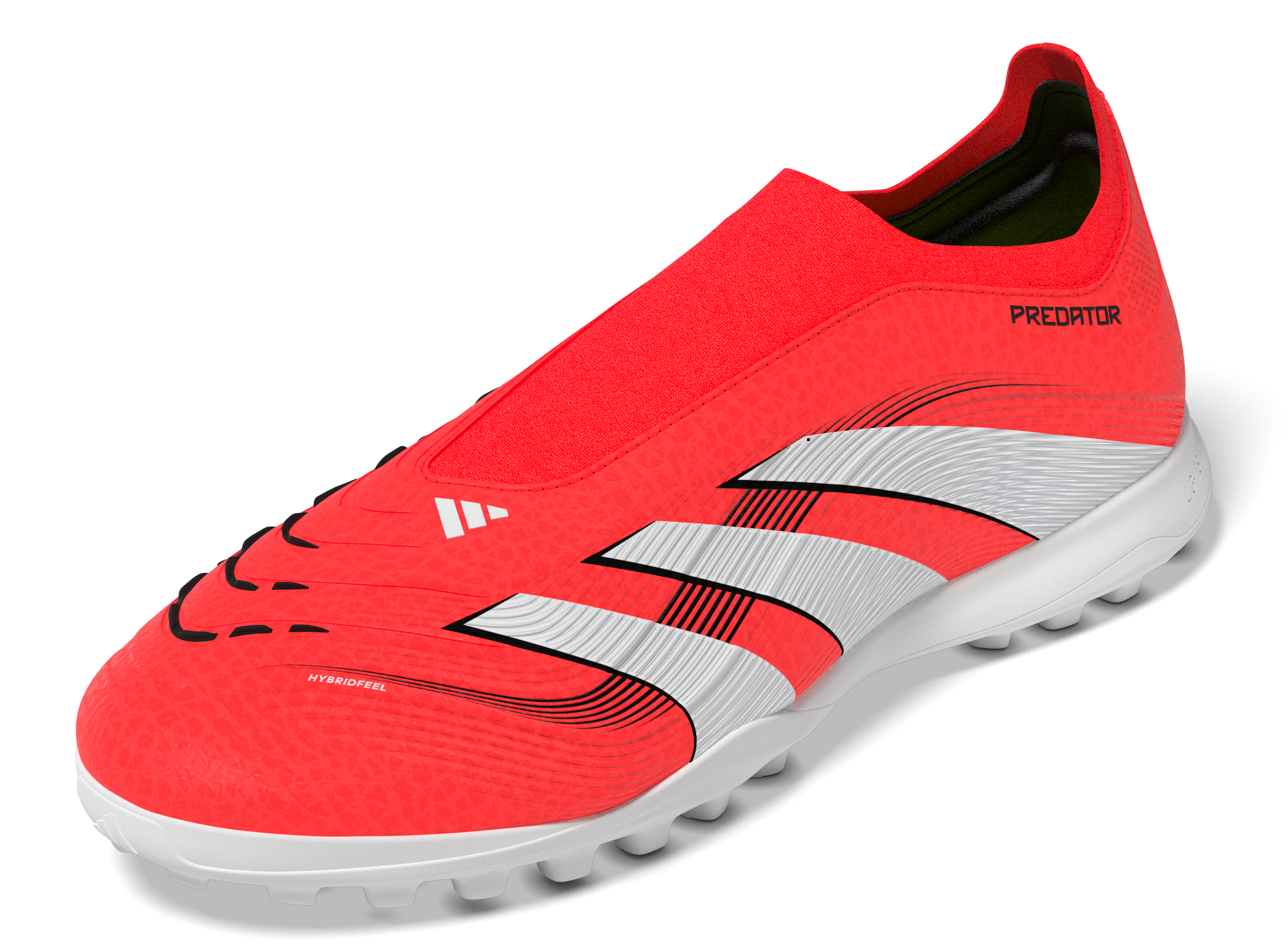 adidas Predator League Laceless Turf Boots Red/White