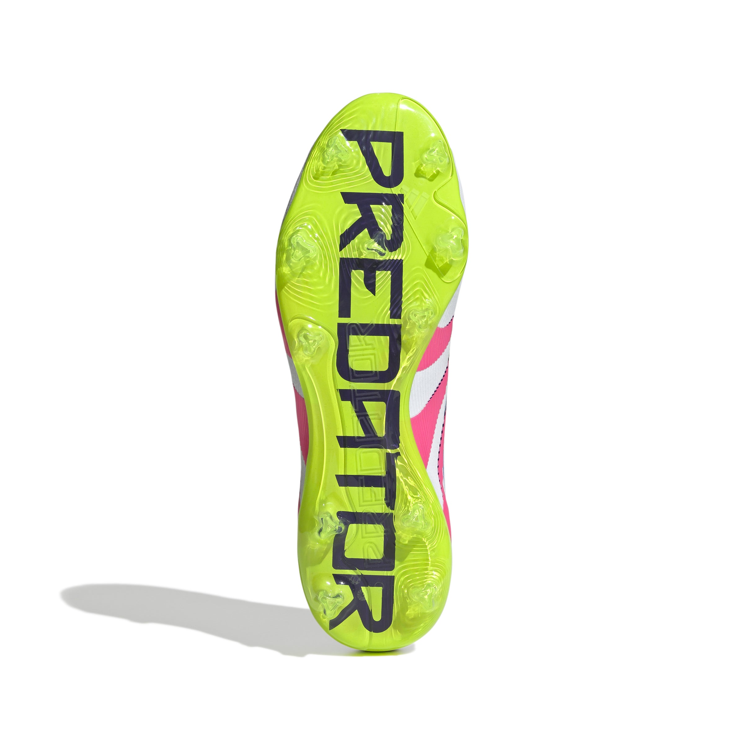 Botas de fútbol para terreno firme adidas Predator Pro, color blanco