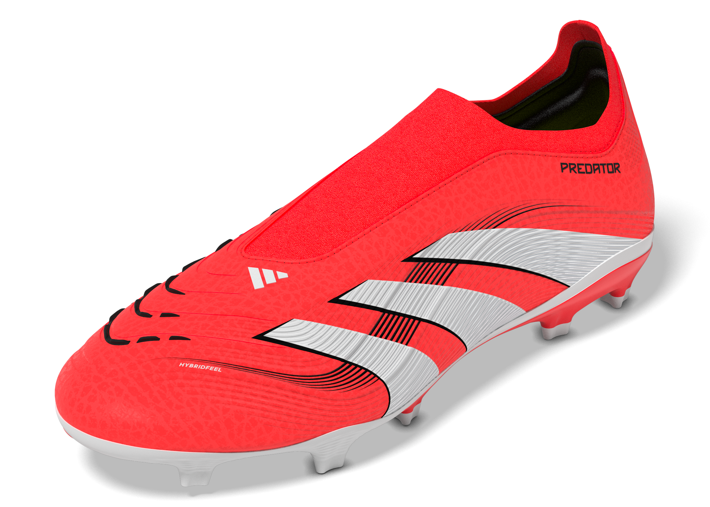 adidas Predator League Laceless FG/MG Firm/Multi-Ground Boots Red