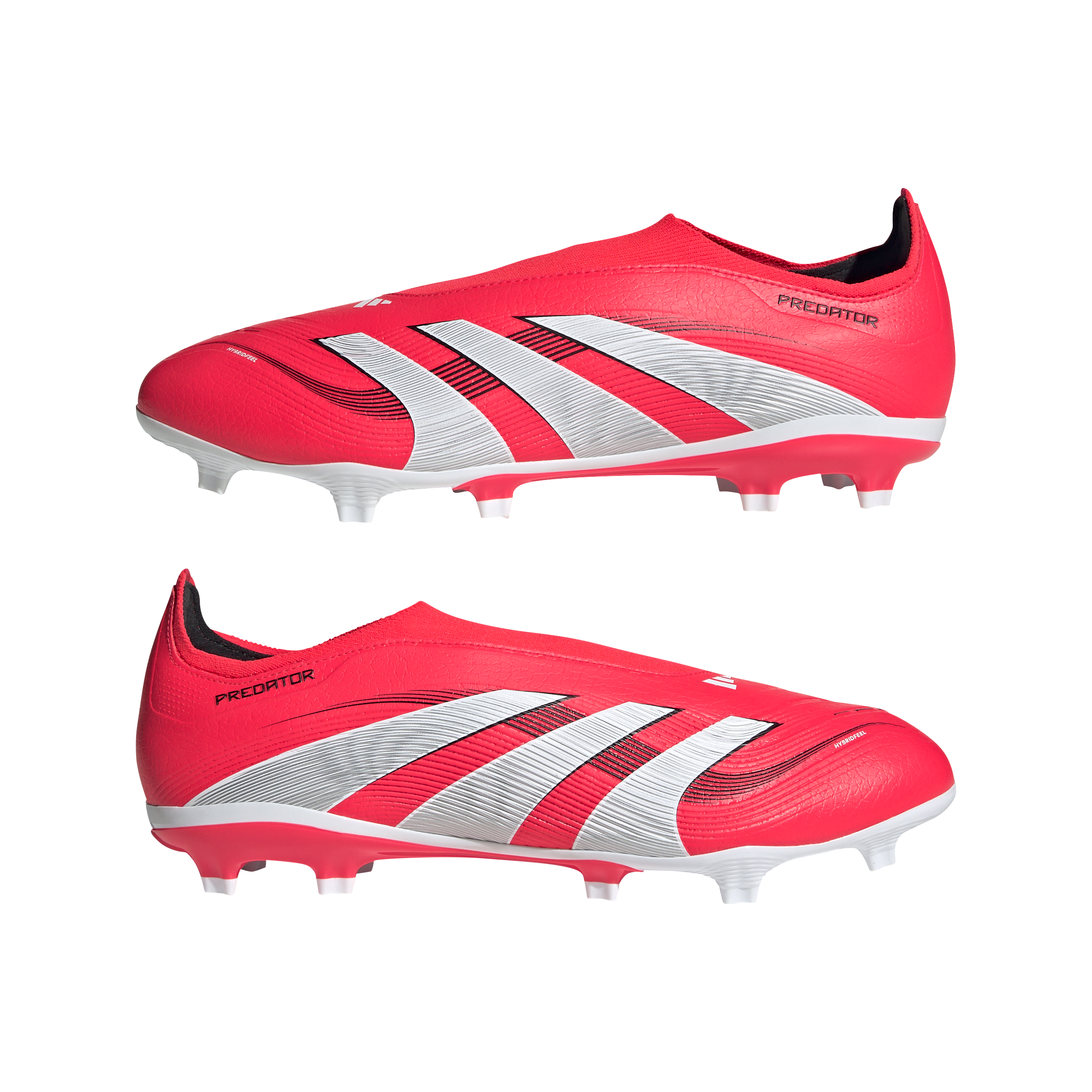 adidas Predator League Laceless FG/MG Firm/Multi-Ground Boots Red