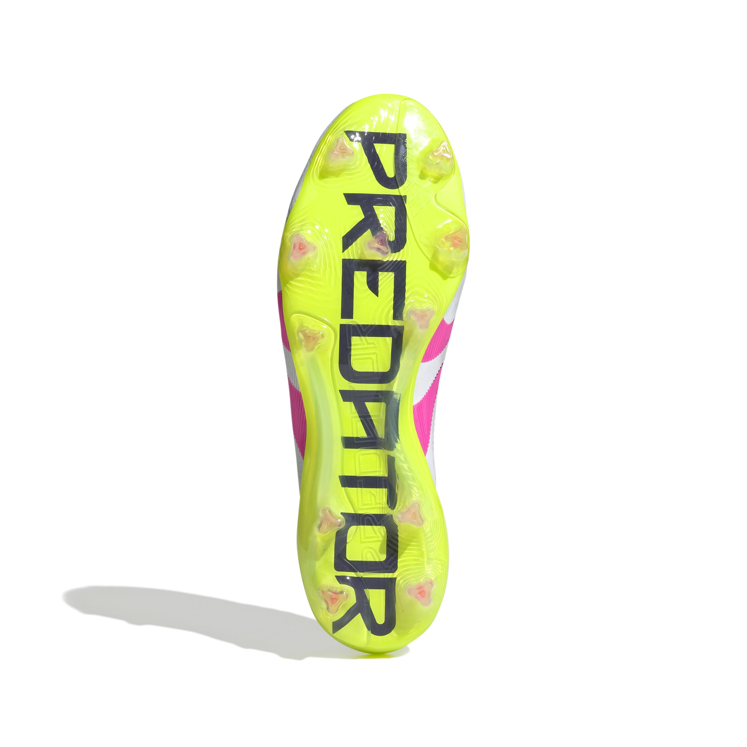 Botas de fútbol adidas Predator Elite sin cordones para terreno firme, color blanco