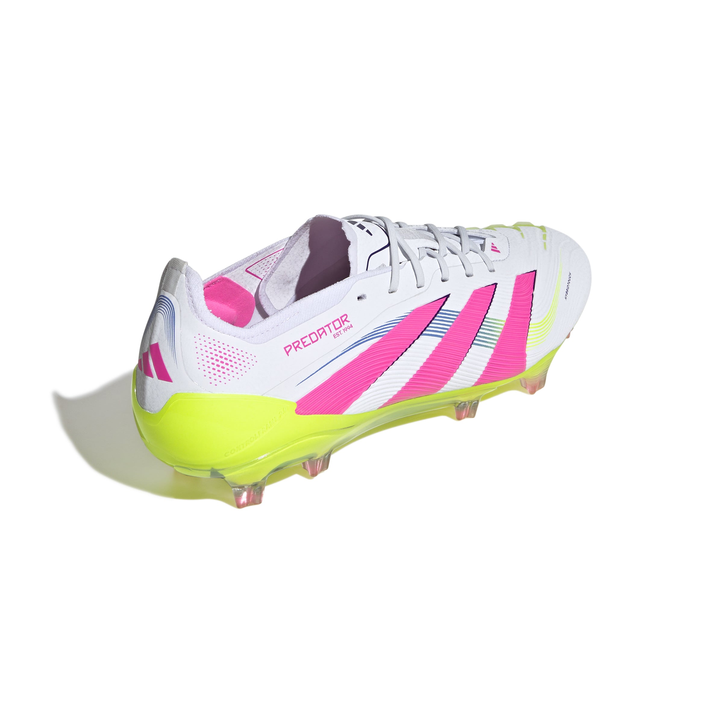 Botas de fútbol para terreno firme adidas Predator Elite FG color blanco
