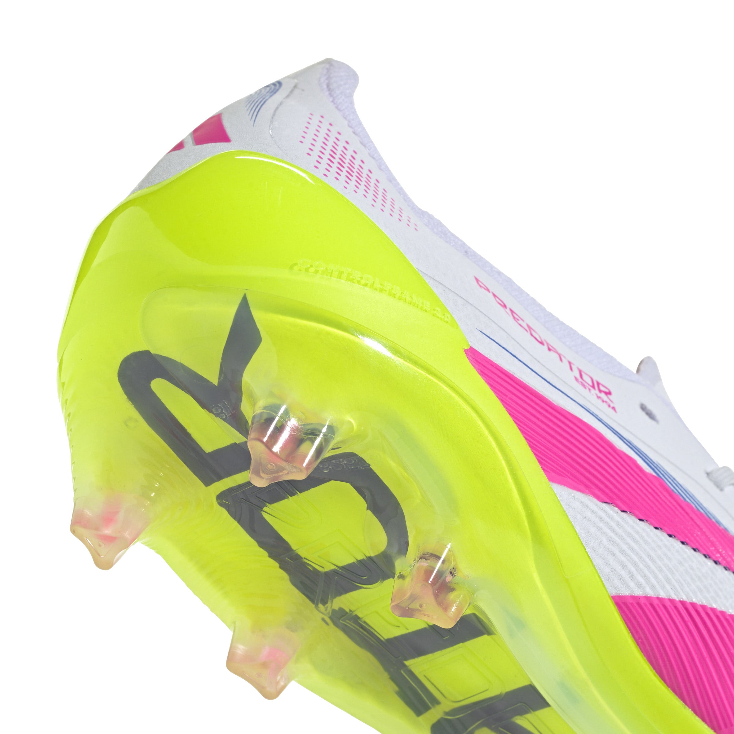 Botas de fútbol para terreno firme adidas Predator Elite FG color blanco
