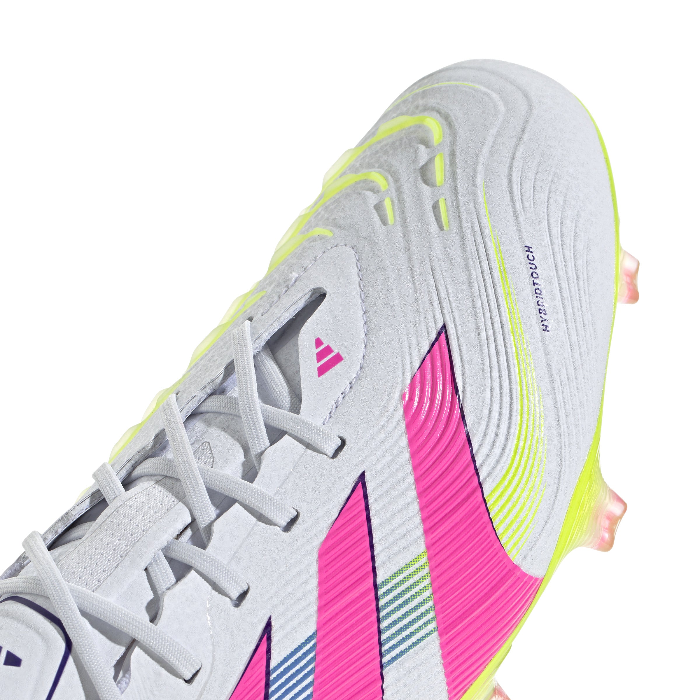 Botas de fútbol para terreno firme adidas Predator Elite FG color blanco