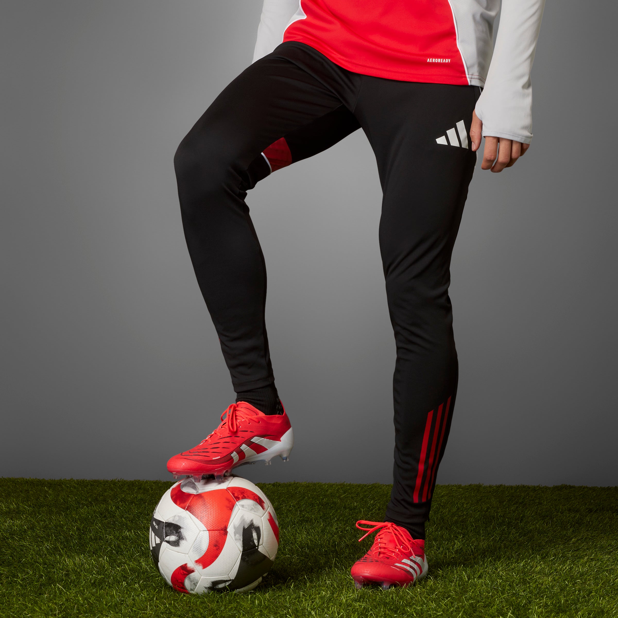 adidas Predator Elite Firm Ground Boots Red/White