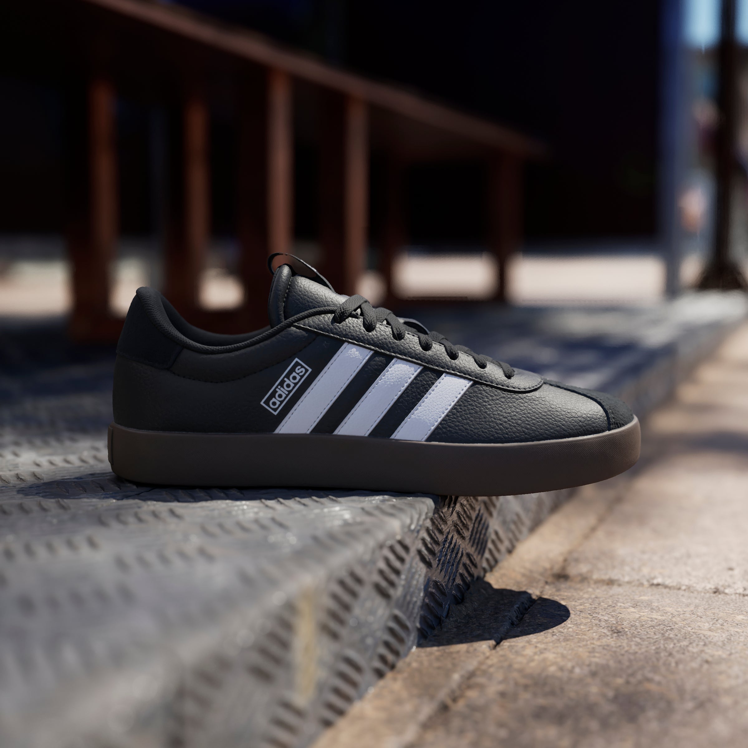 adidas VL Court 3.0 Shoes Core Black/White/Gum5