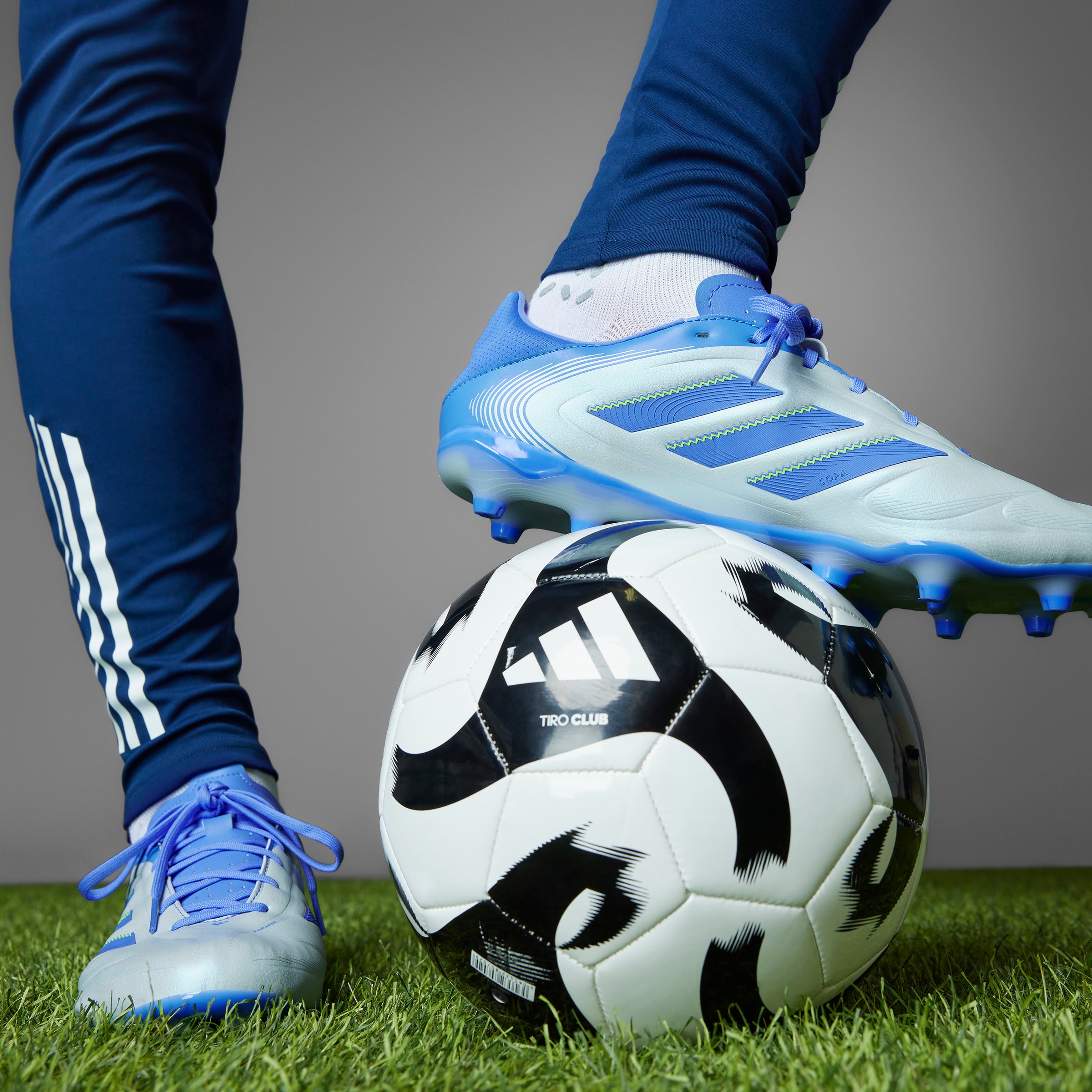 adidas Copa Pure 3 League FG/MG Firm/Multi-Ground Boots Blue