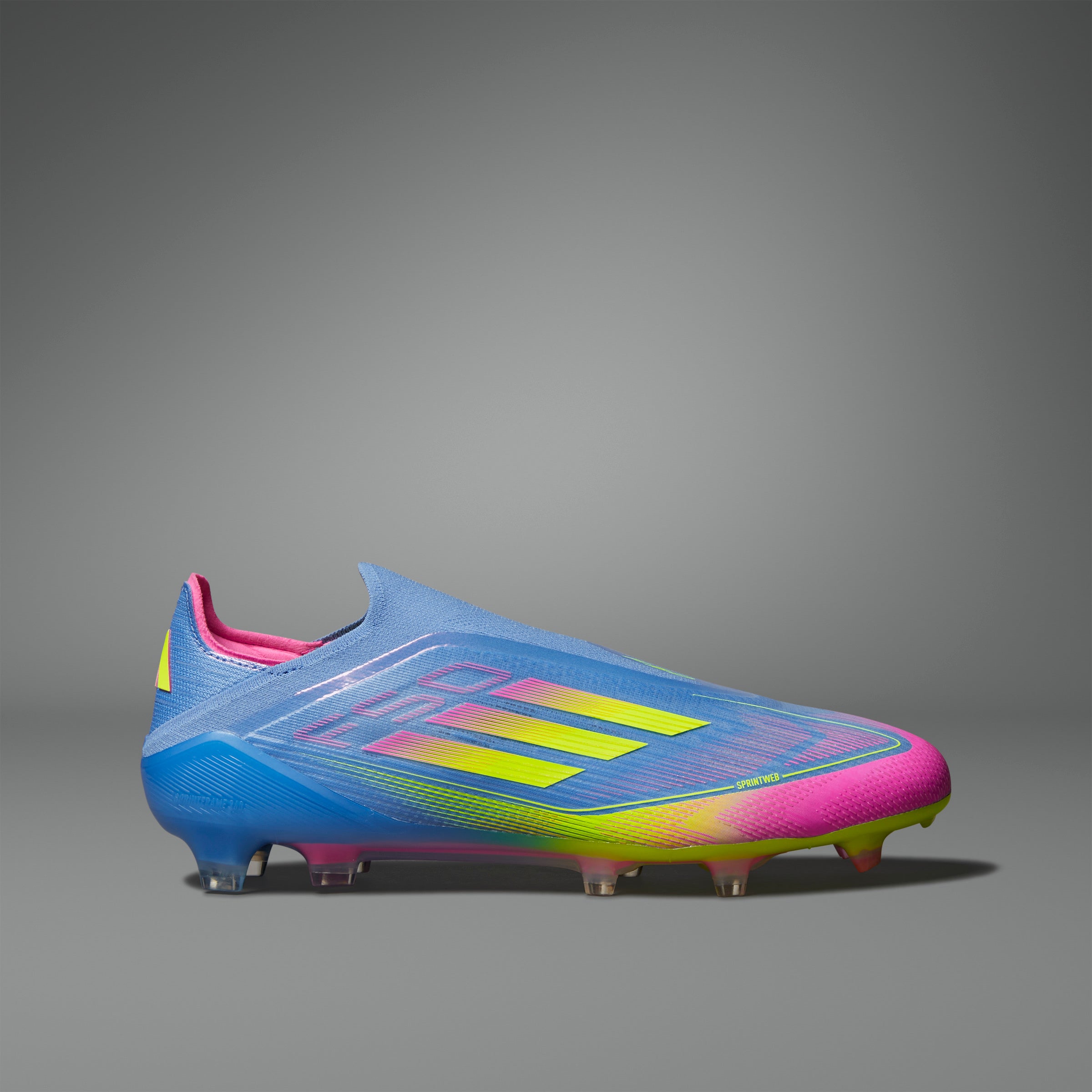 adidas F50 Elite Laceless Firm Ground Boots Blue