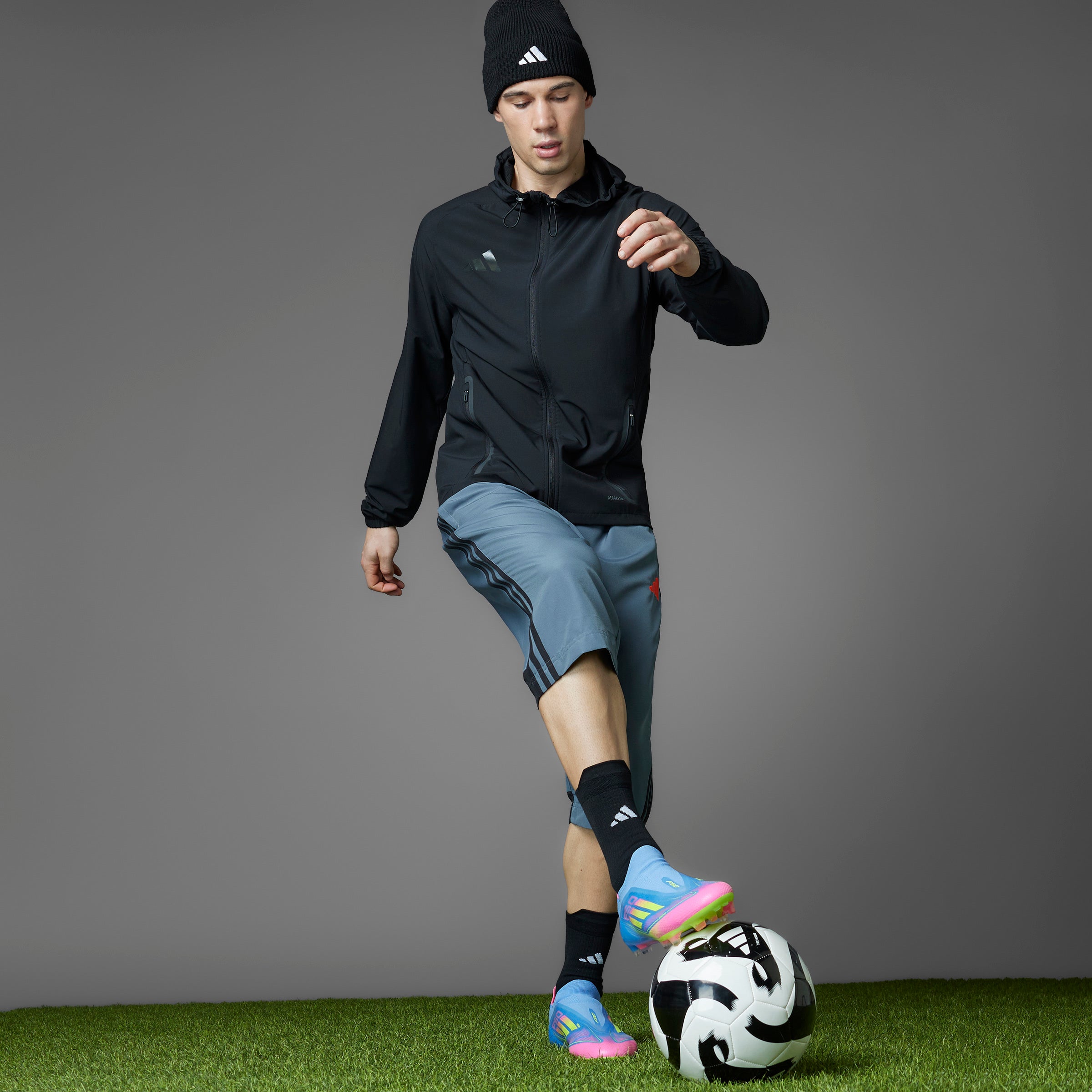 adidas F50 Elite Laceless Firm Ground Boots Blue