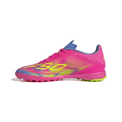 Botas de fútbol adidas F50 League Turf color rosa