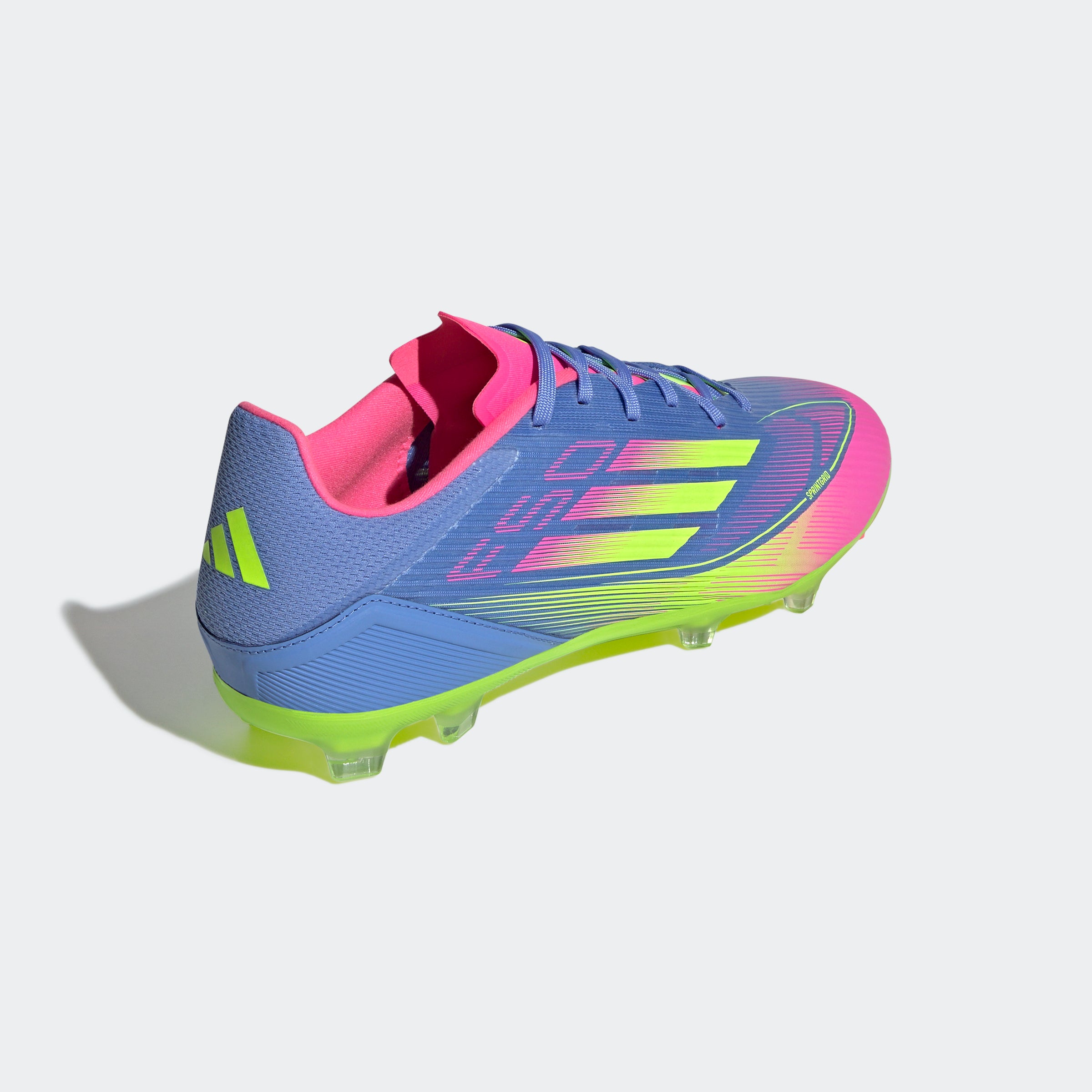 adidas F50 League Firm/Multi-Ground Boots Blue Fusion/Lucid Lemon/Lucid Pink